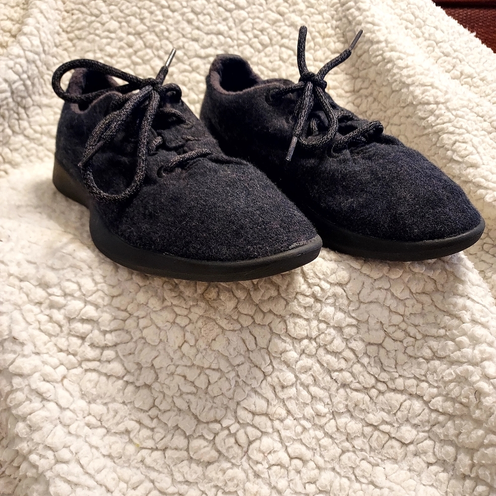 Allbirds Superfine Merino Wool Lace-Up Runners Running Sneakers Women's …